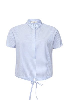 LOST INK PLUS  STRIPE SHIRT WITH DRAW CORD