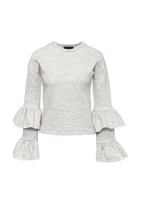 LOST INK  FRILL SLEEVE SWEAT