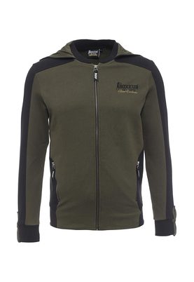 Boxeur Des Rues  HOODED FZIP SWEAT WITH MILITARY PRINTS