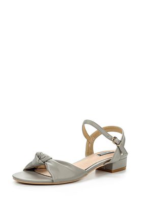 LOST INK  CLARA KNOTTED HEELED SANDAL