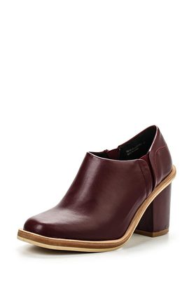 LOST INK  LOW CUT MID HEEL ANKLE BOOT