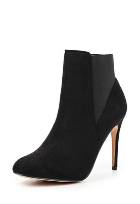 LOST INK  ALETTE ROUND TOE HEELED BOOT