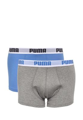 Puma   2 .  Basic Shortboxer 2P blue-grey