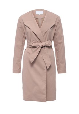 LOST INK  SOFT WOVEN BELTED COAT